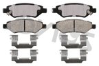 ADVICS AD1337 Disc Brake Pad Set - Rear - view 1