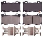 ADVICS AD1346 Disc Brake Pad Set - Front - view 1