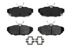 ADVICS AD1465 Disc Brake Pad Set - Rear - view 2