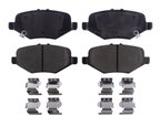 ADVICS AD1612 Disc Brake Pad Set - Rear - view 1