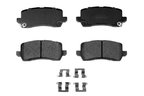 ADVICS AD1698 Disc Brake Pad Set - Rear - view 2