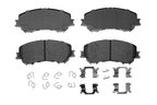 ADVICS AD1737 Disc Brake Pad Set - Front - view 1