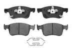 ADVICS AD2115 Disc Brake Pad Set - Front - view 1