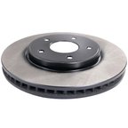 ADVICS B6F065U Disc Brake Rotor - Front - view 2