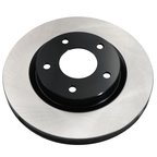 ADVICS B6F069U Disc Brake Rotor - Front - view 1