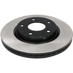 ADVICS B6F069U Disc Brake Rotor - Front - view 2