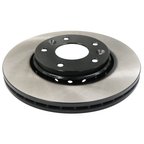 ADVICS B6F518U Disc Brake Rotor - Front - view 3