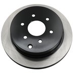 ADVICS B6R078U Disc Brake Rotor - Rear - view 1
