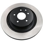 ADVICS B6R080U Disc Brake Rotor - Rear - view 1