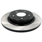 ADVICS B6R462U Disc Brake Rotor - Rear - view 2