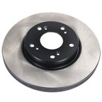 ADVICS C6F095U Disc Brake Rotor - Front - view 1