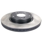ADVICS C6F095U Disc Brake Rotor - Front - view 2