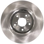 ADVICS C6F100U Disc Brake Rotor - Front - view 3