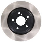ADVICS C6F100U Disc Brake Rotor - Front - view 1