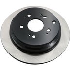 ADVICS C6R104U Disc Brake Rotor - Rear - view 1
