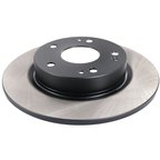 ADVICS C6R408U Disc Brake Rotor - Rear - view 2
