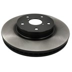ADVICS F6F459U Disc Brake Rotor - Front - view 2