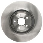 ADVICS F6F483U Disc Brake Rotor - Front - view 3
