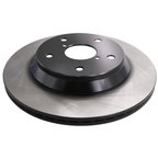 ADVICS F6R497U Disc Brake Rotor - Rear - view 2