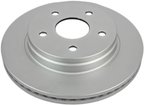 ADVICS P6F199U Disc Brake Rotor - Front - view 1