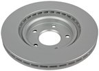 ADVICS P6F204U Disc Brake Rotor - Front - view 3