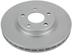 ADVICS P6F204U Disc Brake Rotor - Front - view 1