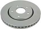 ADVICS P6F207U Disc Brake Rotor - Front - view 1