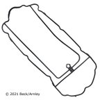 Beck Arnley 037-4889 Fuel Injection Plenum Gasket Set - view 3
