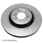 Beck Arnley 083-3322 Disc Brake Rotor - Front - view 2