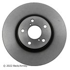 Beck Arnley 083-3787 Disc Brake Rotor - Front - view 2