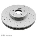 Beck Arnley 083-3810 Disc Brake Rotor - Front - view 1