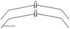 Beck Arnley 084-0876 Disc Brake Hardware Kit - Front - view 2