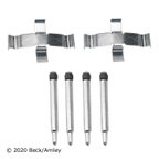 Beck Arnley 084-1167 Disc Brake Hardware Kit - Rear - view 1