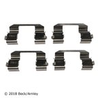 Beck Arnley 084-1436 Disc Brake Hardware Kit - Front - view 1