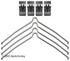 Beck Arnley 084-1713 Disc Brake Hardware Kit - Front - view 4