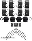 Beck Arnley 084-1713 Disc Brake Hardware Kit - Front - view 1