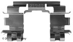 Beck Arnley 084-1716 Disc Brake Hardware Kit - Front - view 2