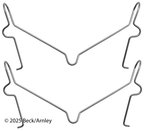 Beck Arnley 084-1718 Disc Brake Hardware Kit - Front - view 2