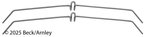 Beck Arnley 084-1718 Disc Brake Hardware Kit - Front - view 4
