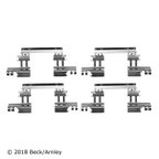 Beck Arnley 084-1976 Disc Brake Hardware Kit - Front - view 1