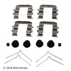 Beck Arnley 084-2138 Disc Brake Hardware Kit - Front - view 1