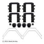Beck Arnley 084-2210 Disc Brake Hardware Kit - Front - view 1