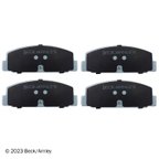 Beck Arnley 085-1283 Disc Brake Pad Set - Rear - view 3