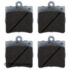 Beck Arnley 085-1630 Disc Brake Pad Set - Rear - view 1