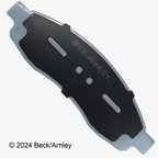 Beck Arnley 085-1747 Disc Brake Pad Set - Front - view 4