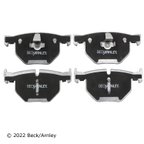 Beck Arnley 085-1820 Disc Brake Pad Set - Rear - view 3