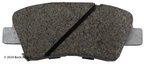 Beck Arnley 085-2154 Disc Brake Pad Set - Rear - view 2