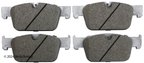 Beck Arnley 085-2155 Disc Brake Pad Set - Front - view 1