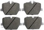 Beck Arnley 085-2156 Disc Brake Pad Set - Rear - view 1