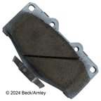 Beck Arnley 085-6391 Disc Brake Pad Set - Front - view 2